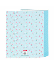 Ring binder BlackFit8 Mariposa Blue A4 27 x 33 x 6 cm