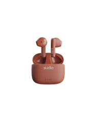 In-ear Bluetooth Headphones Sudio A1 True Wireless Orange