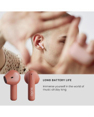 In-ear Bluetooth Headphones Sudio A1 True Wireless Orange