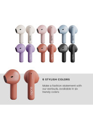In-ear Bluetooth Headphones Sudio A1 True Wireless Orange
