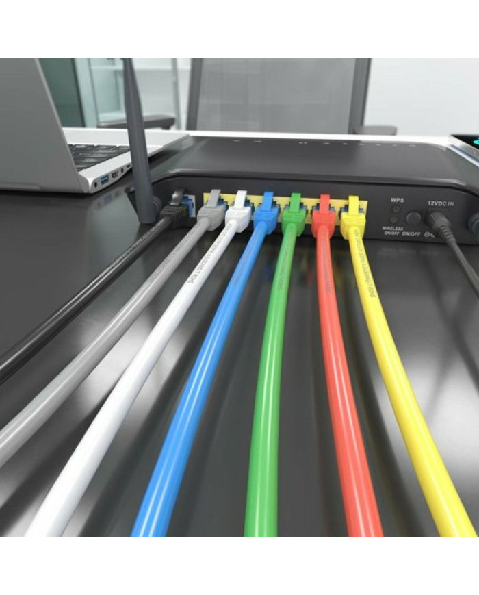 UTP Category 6 Rigid Network Cable Aisens A135-0783 Grey 15 m