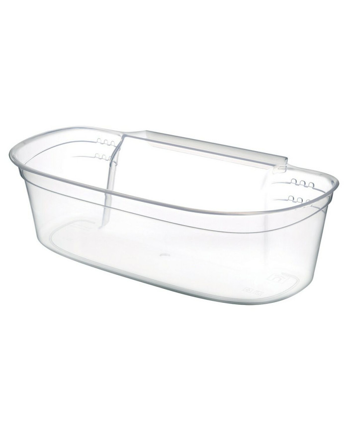 Rubbish Bin Gondol_G-550 Transparent White Plastic