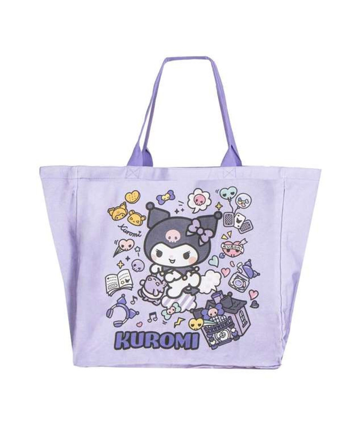 Shopping Bag Hello Kitty Kuromi  Lilac 48 x 43 x 17 cm