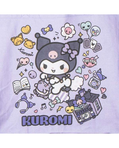 Shopping Bag Hello Kitty Kuromi  Lilac 48 x 43 x 17 cm