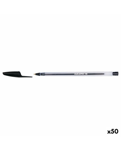 Pen Molin BC188 Crystal 1 mm Black (50 Units)