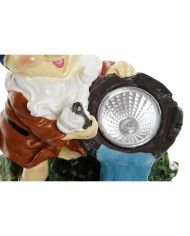 Garden gnomes Home ESPRIT Multicolour 11,5 x 11 x 15,2 cm (2 Units)