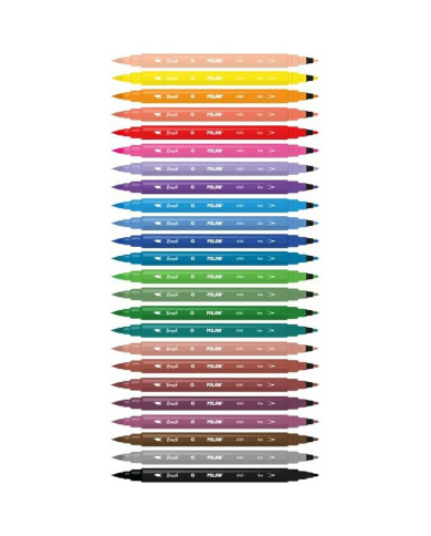 Set of Felt Tip Pens Milan 24 Pieces