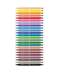 Set of Felt Tip Pens Milan 24 Pieces