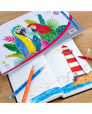 Set of Felt Tip Pens Milan 24 Pieces