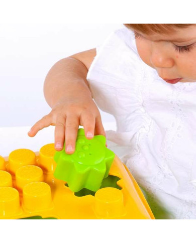 Construction set Moltó Blocks & Puzzles 15 Pieces