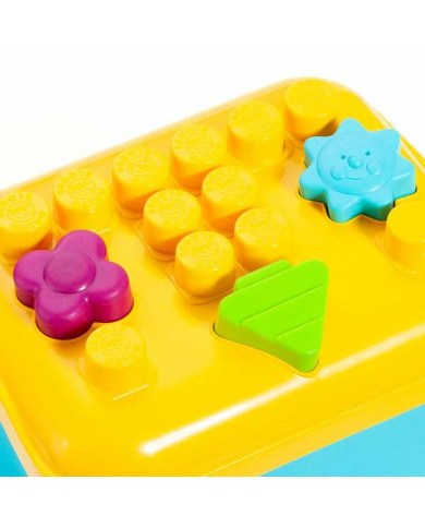 Construction set Moltó Blocks & Puzzles 15 Pieces
