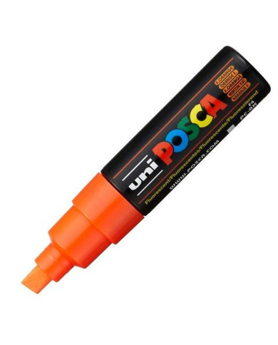 felt-tip pens POSCA PC-8K Orange 6 Units