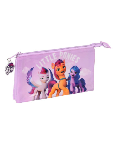 Triple Carry-all My Little Pony Lilac (22 x 12 x 3 cm)