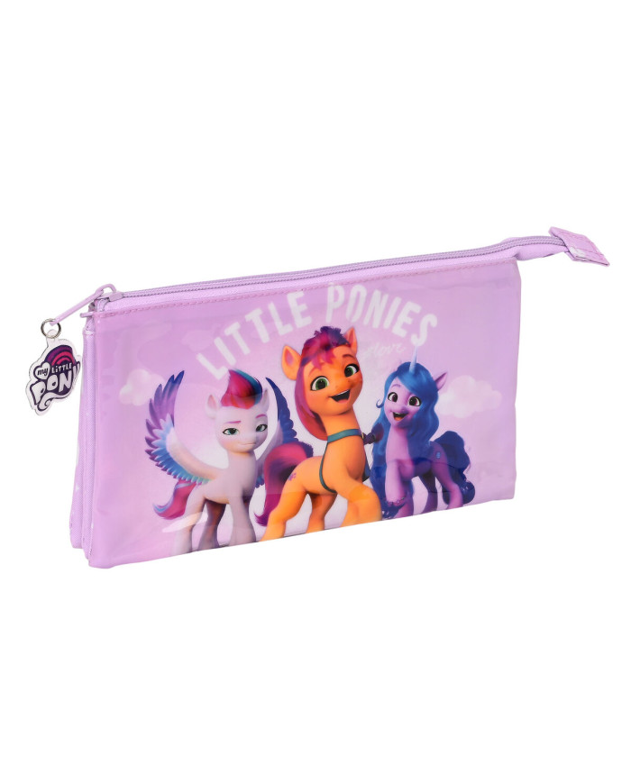 Triple Carry-all My Little Pony Lilac (22 x 12 x 3 cm)