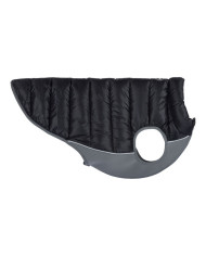Dog Coat Red Dingo Puffer Black/Grey 25 cm