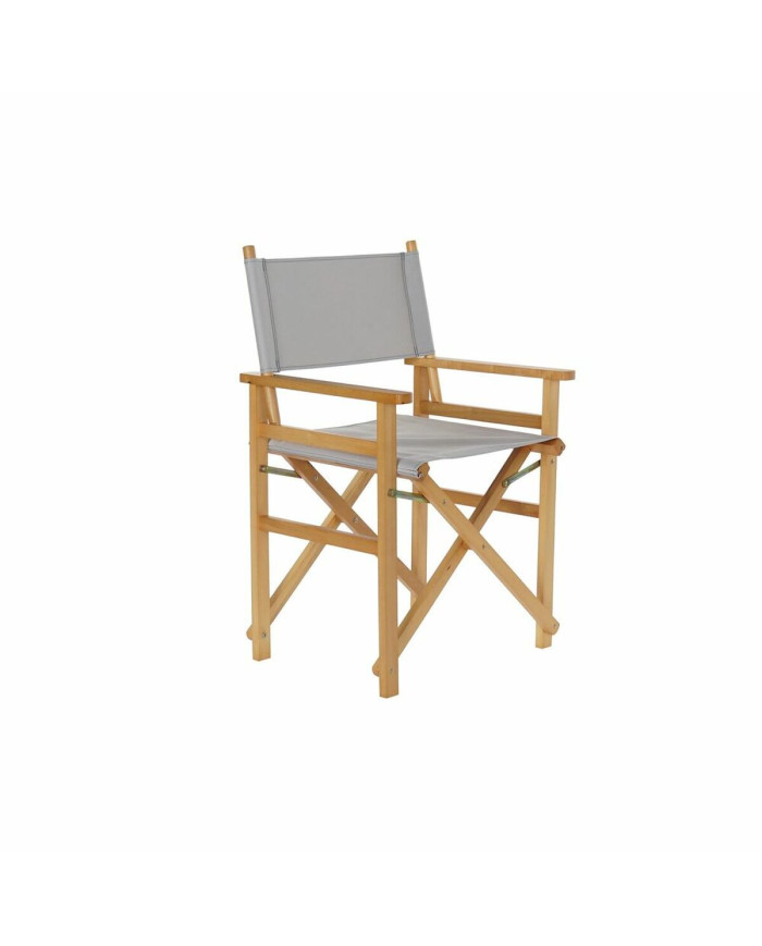Garden chair DKD Home Decor Grey Natural Pinewood 56 x 48 x 87 cm (56 x 48 x 87 cm)