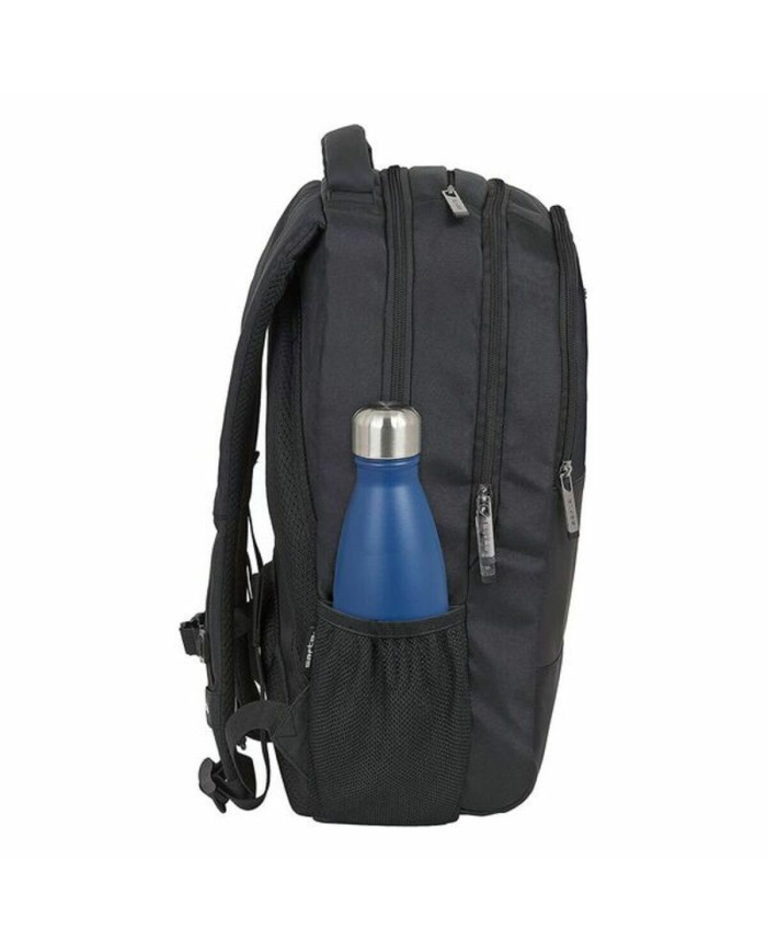 Rucksack for Laptop and Tablet with USB Output Safta 15,6'' Black 30 x 43 x 16 cm