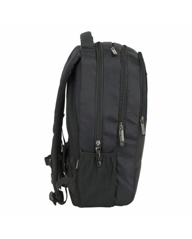 Rucksack for Laptop and Tablet with USB Output Safta 15,6'' Black 30 x 43 x 16 cm