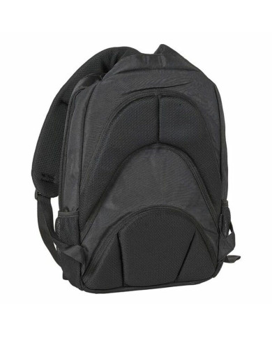 Rucksack for Laptop and Tablet with USB Output Safta 15,6'' Black 30 x 43 x 16 cm