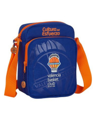 Shoulder Bag Valencia Basket M672 Blue Orange 16 x 22 x 6 cm