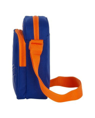 Shoulder Bag Valencia Basket M672 Blue Orange 16 x 22 x 6 cm