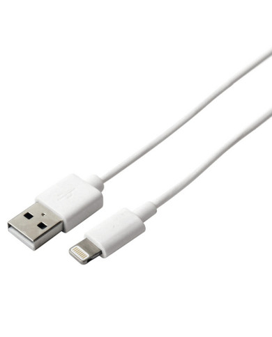 USB to Lightning Cable KSIX Apple-compatible White