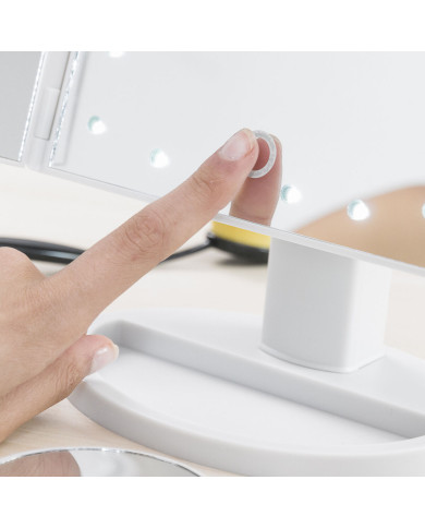 Magnifying Mirror with LED 4-in-1 Ledflect InnovaGoods