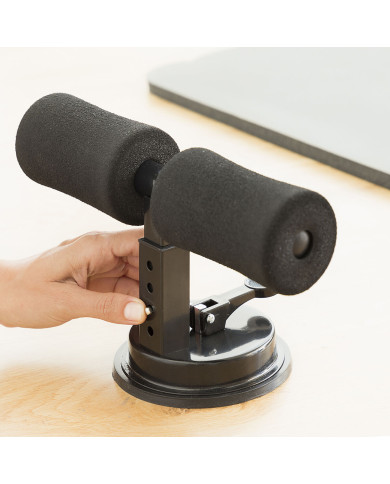 Sit-up Bar for Abdominals with Suction Pad and Exercise Guide CoreUp InnovaGoods