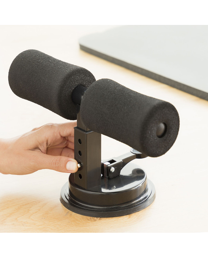 Sit-up Bar for Abdominals with Suction Pad and Exercise Guide CoreUp InnovaGoods