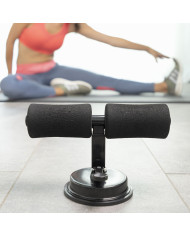 Sit-up Bar for Abdominals with Suction Pad and Exercise Guide CoreUp InnovaGoods