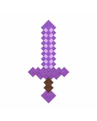 Toy Sword Minecraft Purple