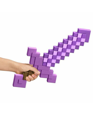 Toy Sword Minecraft Purple