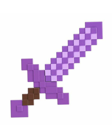 Toy Sword Minecraft Purple