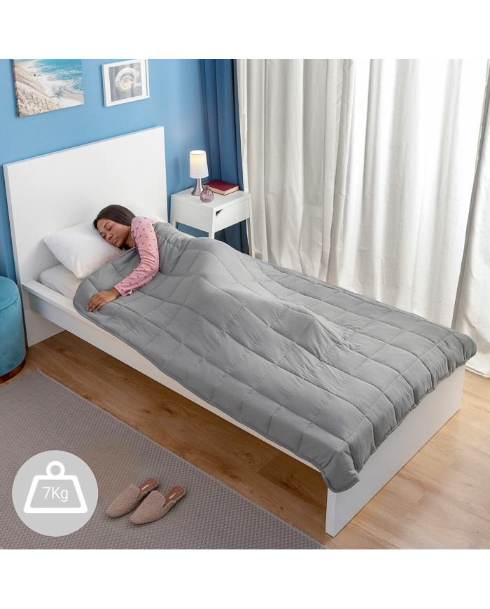 Single Weighted Blanket Sweikett InnovaGoods 120 x 180 cm