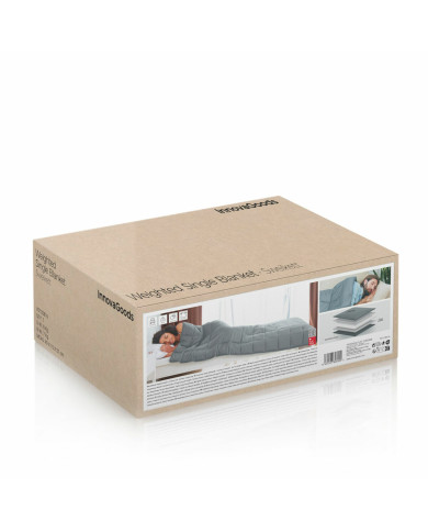 Single Weighted Blanket Sweikett InnovaGoods 120 x 180 cm