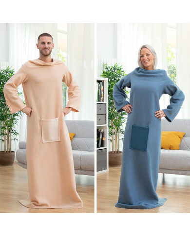 Single Sleeved Blanket with Central Pocket Faboulazy InnovaGoods