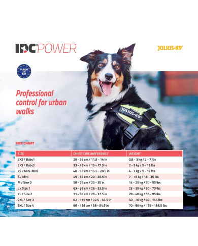 Dog Harness Julius K9 IDC Black