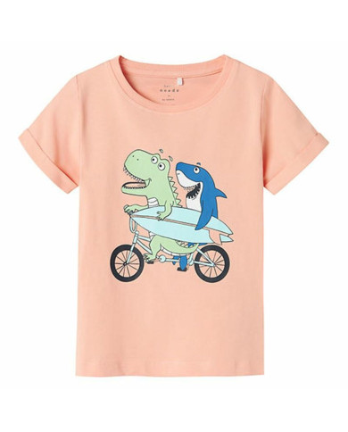 Child's Short Sleeve T-Shirt Name It Nmmvux