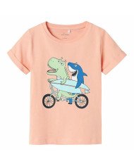 Child's Short Sleeve T-Shirt Name It Nmmvux
