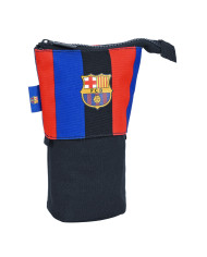 Pencil Holder Case F.C. Barcelona Maroon Navy Blue (8 x 19 x 6 cm)