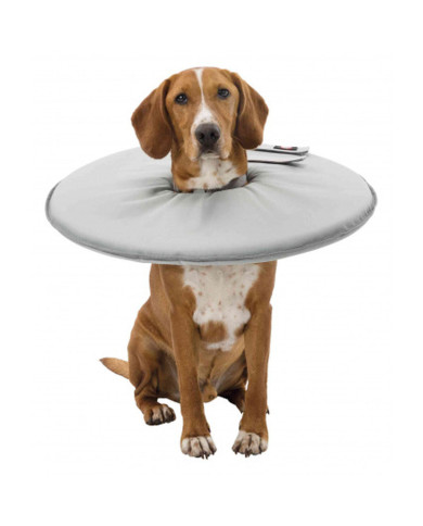 Elizabethan Dog Collar Trixie 19423 Grey Foam
