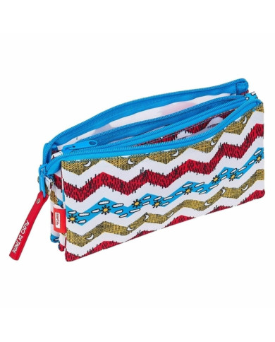 Holdall Algo de Jaime Ocean Multicolour (22 x 12 x 3 cm)