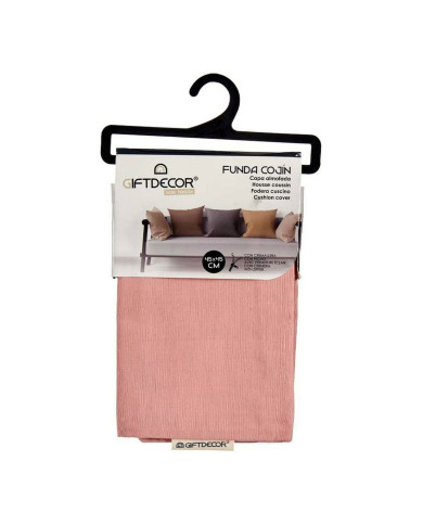 Cushion cover Gift Decor Pink 45 x 0,5 x 45 cm 60 x 0,5 x 60 cm