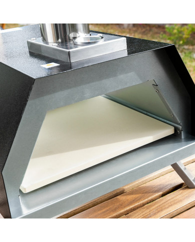 Pellet Pizza Oven with Accessories Pizzahven InnovaGoods