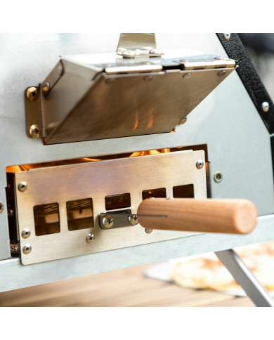 Pellet Pizza Oven with Accessories Pizzahven InnovaGoods