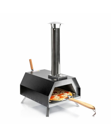 Pellet Pizza Oven with Accessories Pizzahven InnovaGoods