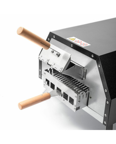 Pellet Pizza Oven with Accessories Pizzahven InnovaGoods