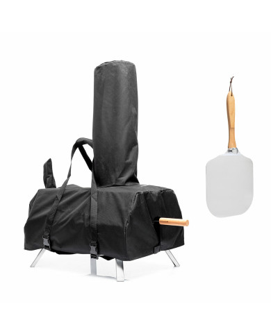 Pellet Pizza Oven with Accessories Pizzahven InnovaGoods