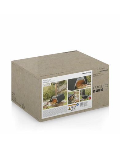 Pellet Pizza Oven with Accessories Pizzahven InnovaGoods