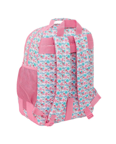 School Bag Moos Flores Multicolour 32 x 42 x 15 cm